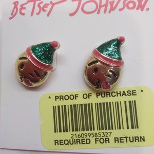Betsey Johnson New Elf Earrings